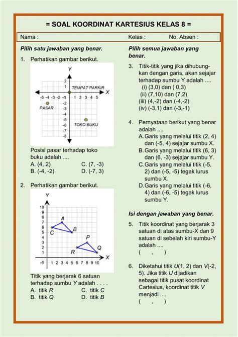 Halaman Unduh untuk Ejercicio De Soal Koordinat Kartesius