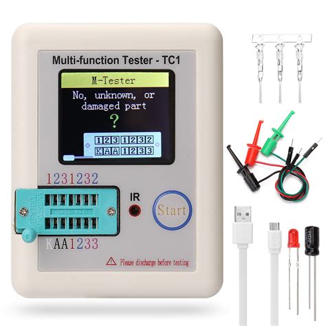 Diymore Lcr Tc Esr Testeur Transistor Inductance Capacitance