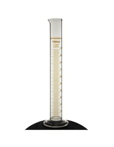 Measuring Cylinder 100 Ml Academy Glass Pk 10