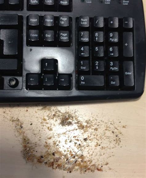 Before and After Photos: Keyboard Cleaning - Computer