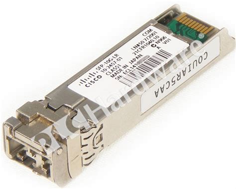 Plc Hardware Cisco Sfp 10g Lr 10gbase Lr Sfp Module 10 Gigabit Smf G 652