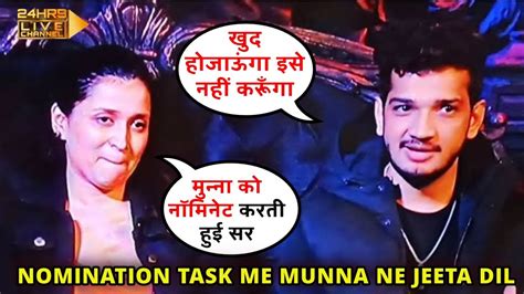 Bigg Boss 17 Live Confession Room Me Hua Nomination Munawar Ne Nibhai