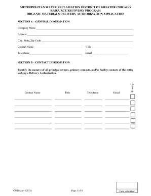 Fillable Online Discharge Authorization Request Form Rd Fax Email