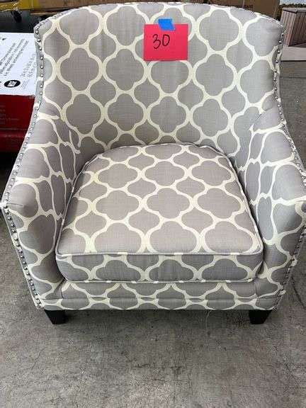 Nailhead Trim Accent Chair Earls Auction Company