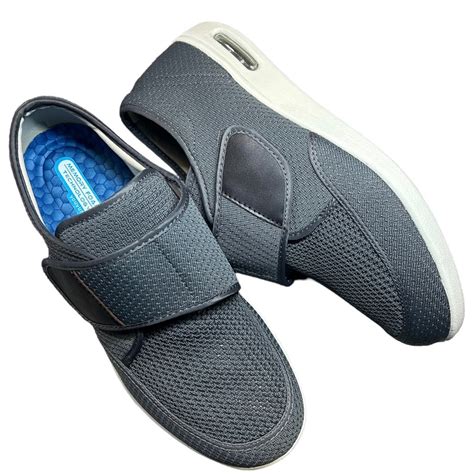 Youyun Men’s Diabetic Shoes Easy Slide Slip On Loafer… - Gem