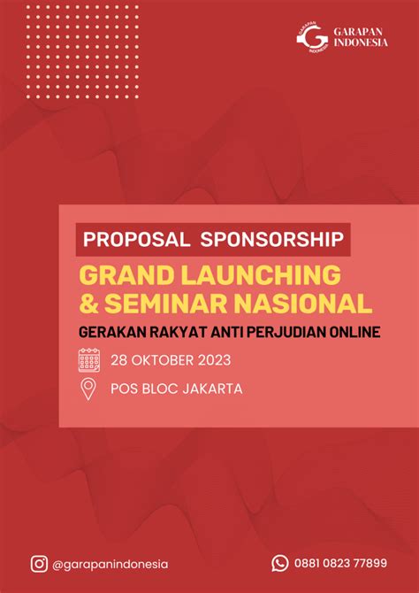 Jasa Proposal Sponsorship Dapatkan Sponsor Untuk Acaramu