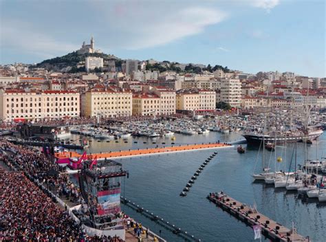 After Its Long Awaited Arrival On French Soil The Olympic Flame Was