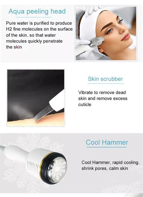 Oxygen Bubble Hydrofacials Aqua Peel Facial Machine