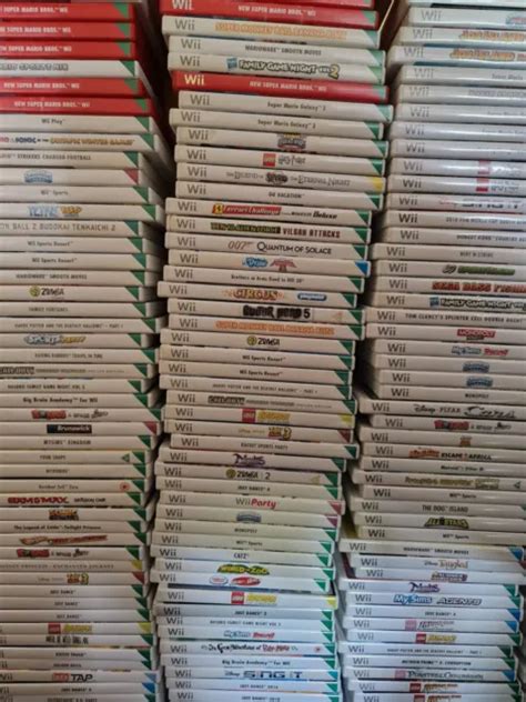 NINTENDO WII GAMES Make Your Selection N Z 3 99 PicClick UK