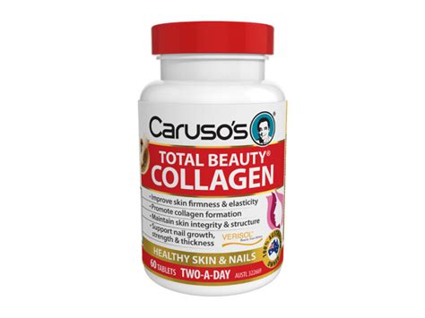 Carusos Total Beauty Collagen 60 Tablets Medicines R Us Group