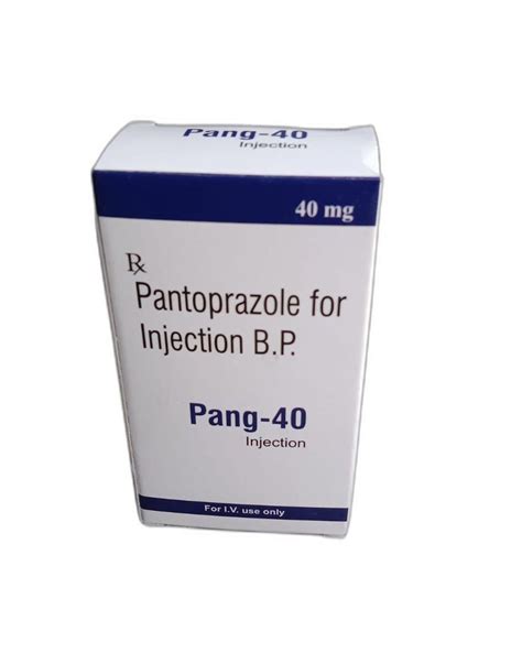 40mg Pantoprazole Injection Bp At Rs 53vial Pantoprazole Sodium