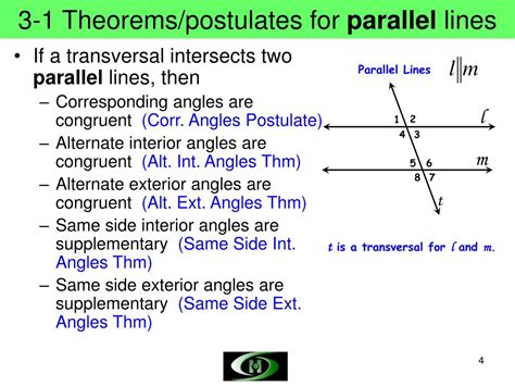 Ppt 3 1 3 2 3 3 Parallel Lines And Angles Powerpoint Presentation Free Download Id 833509