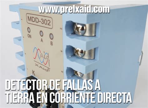 Detector De Fallas A Tierra En Corriente Directa