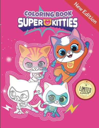 Superkitties Coloring Book Coloring Book With 80 High Quality And