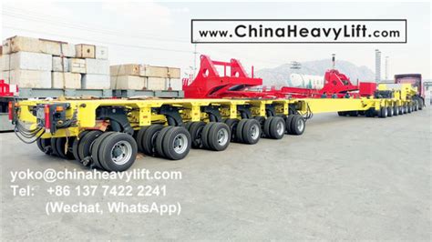 Compatible Goldhofer THP SL Heavy Duty Modules Chinaheavylift Factory