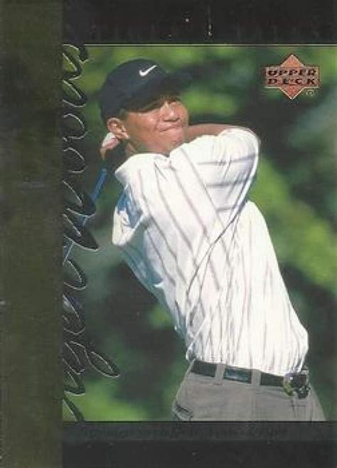 Amazon 2001 Upper Deck Tiger S Tales Golf TT17 Tiger Woods RC