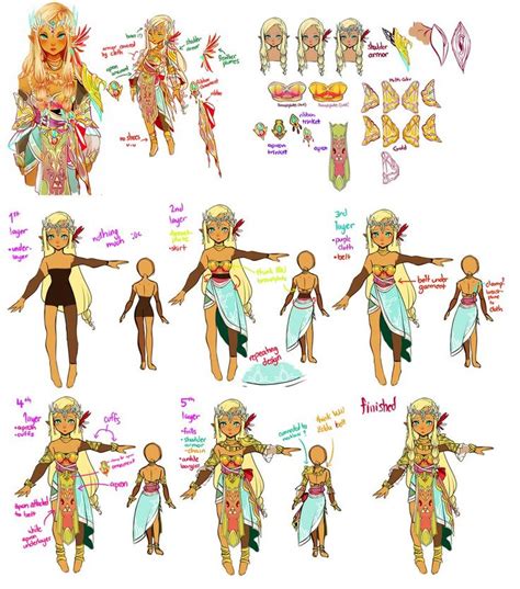 Nomadic Zelda Reference Sheet By Pekobukis Zelda Zelda Art Legend