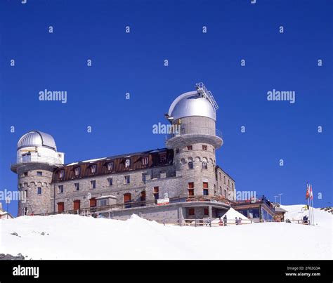 3100 Kulmhotel Gornergrat & Observatory on Gornergrat Mountain, Zermatt ...