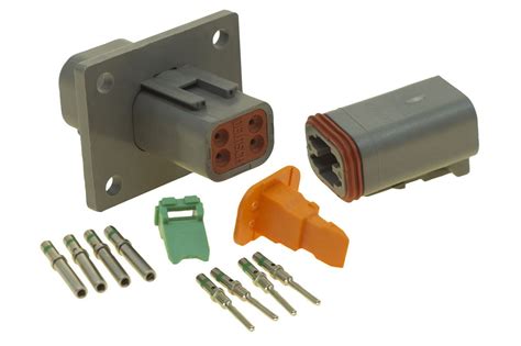 Deutsch Dt Flange Mount Way Connector Kit T I Performance