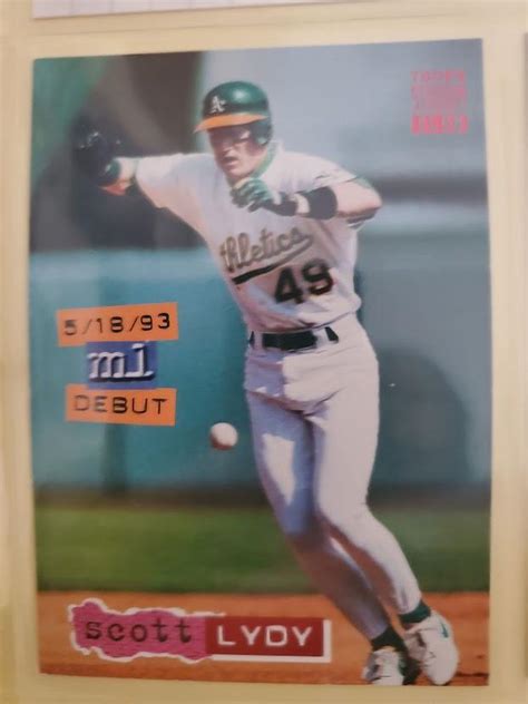 Scott Lydy 391 Prices 1994 Stadium Club Baseball Cards