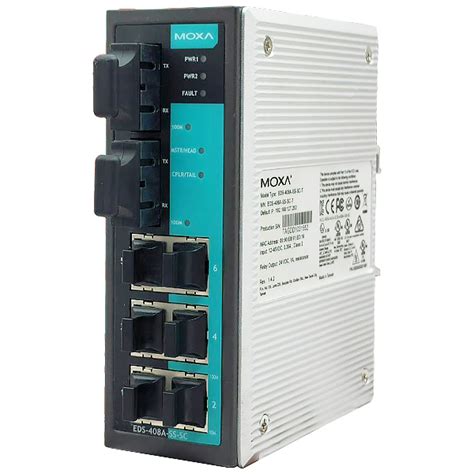 MOXA EDS 408A Series Ethernet Switches