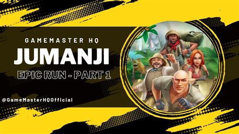 Jumanji Epic Run Mobile Game Part 1 Games Mobilegame Funny