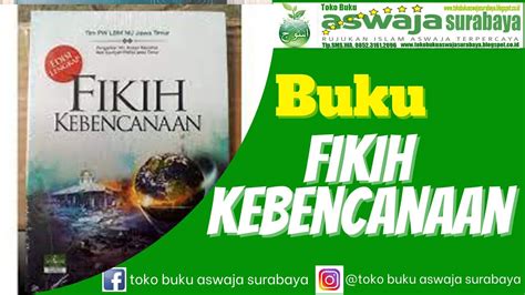 Buku Fikih Kebencanaan Toko Buku Aswaja Surabaya YouTube