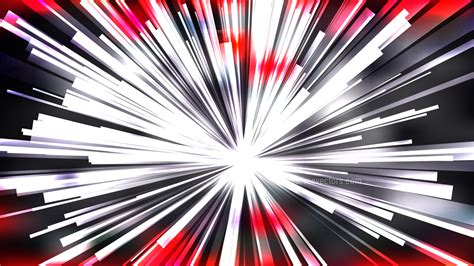 Abstract Red Black And White Light Burst Background Illustrator