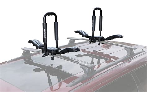 Brightlines Double Folding Kayak Roof Rack Carrier That Holds A Pair Of