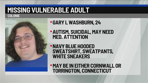 Missing Vulnerable Adult In Colonie Youtube