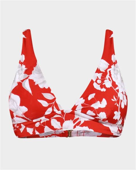 L Agence Lexie Ikebana Bikini Top Neiman Marcus
