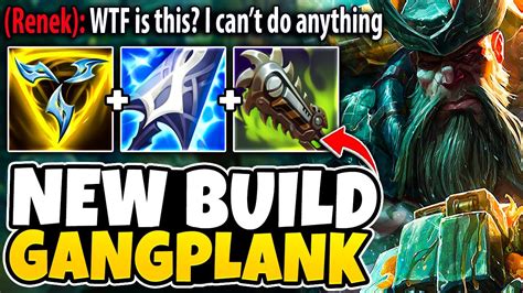 RANK 1 Gangplank Tries NEW Build And OBLITERATES In Challenger YouTube