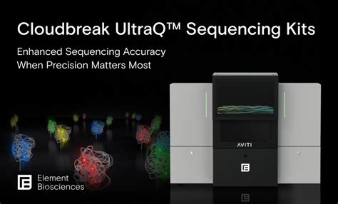 Cloudbreak Ultraq Enhanced Sequencing Accuracy Element Biosciences