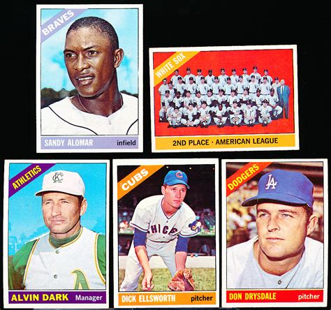 Lot Detail 1966 Topps Baseball 5 Diff