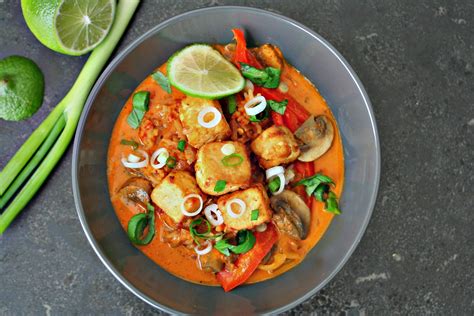 Easy Thai Red Curry With Tofu Killing Thyme