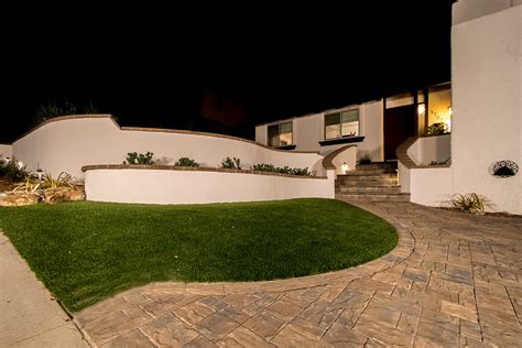 Belgard Paver Walkway And Steps Mediterranean Landscape San Diego