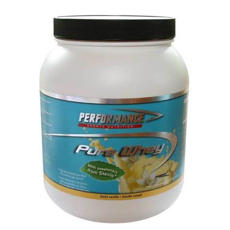 Performance Pure Whey Stevia Vanilla G Redcare