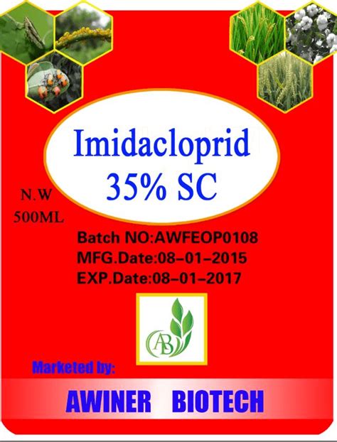 China Imidacloprid Sc Manufacturers And Factory Suppliers Quotes