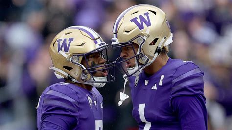 Nfl Draft Washington Wr Rome Odunze Rb Dillon Johnson Declare