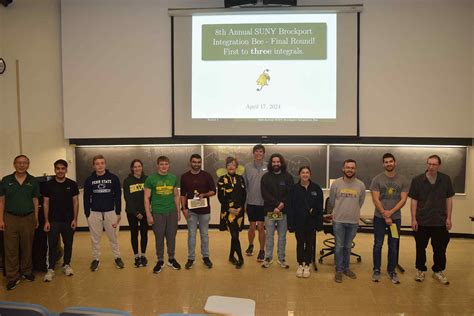 2024 Integration Bee Results Suny Brockport