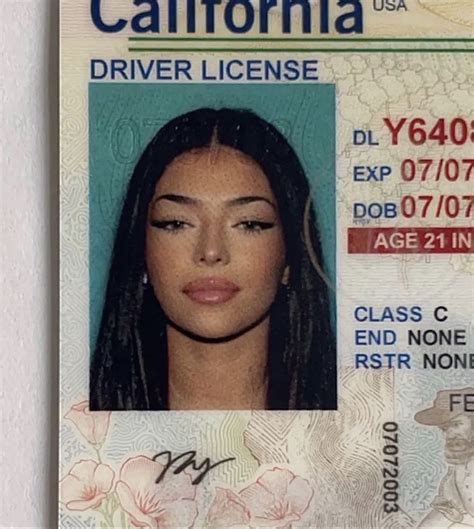 Pretty Drivers License Picture Drivers License Pictures License Photo