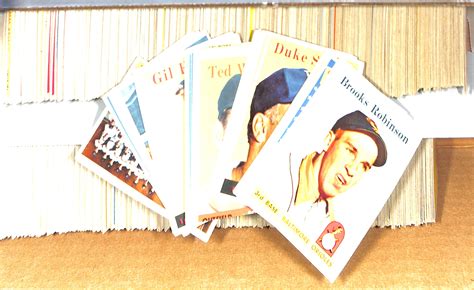 Lot Detail Lot Of Topps Baseball Cards W Brooks