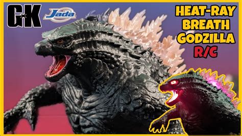 Best Godzilla Toy Ever Jada Heat Ray Breath Godzilla Rc Unboxing