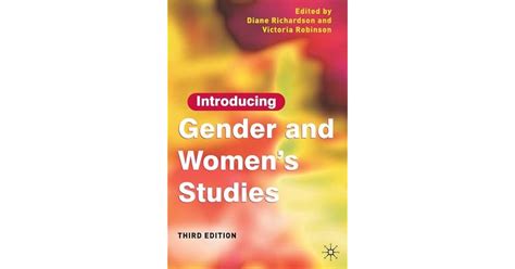 Introducing Gender And Womens Studies By Diane Richardson