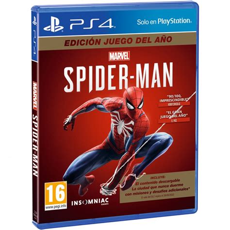 Spiderman Ps Edici N Juego Del A O Juego F Sico Para Playstation