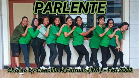 Parlente Line Dance Choreo By Caecilia M Fatruan Ina Feb