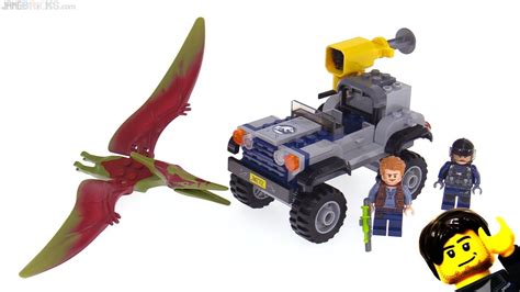 Lego Jurassic World Pteranodon Chase Review Youtube