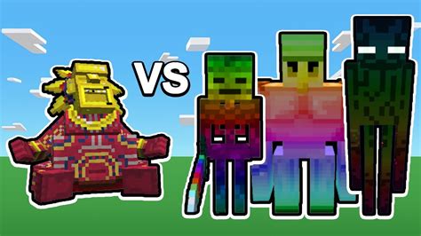 Barako The Sun Chief Vs Spectrite Mobs In Minecraft Youtube