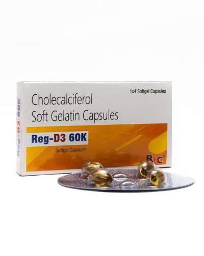 Cholecalciferol Soft Gelatin Capsules At Rs Box D Tablets In