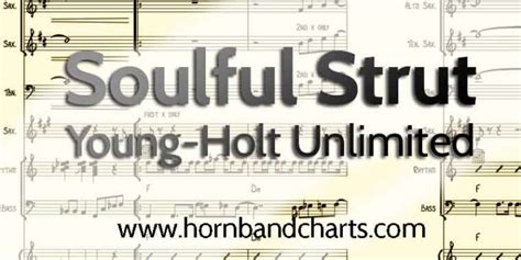 Soulful Strut Horn Chart PDF - Horn Band Charts